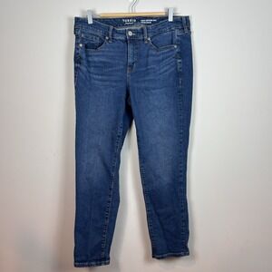 Torrid Perfect Boyfriend Ankle Stretch Medium Wash Midrise Jeans Womens Size 12R